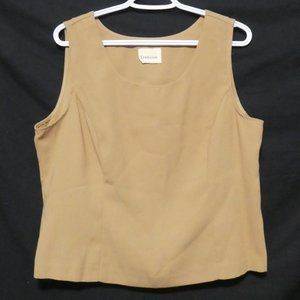 TRADITION | size 16 | Formal Tank Top With Zip Side | 100% Polyester